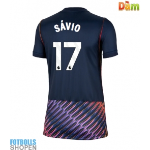 Billiga Tottenham Hotspur Savio #17 Bortatröja Dam 2026-27 Kortärmad